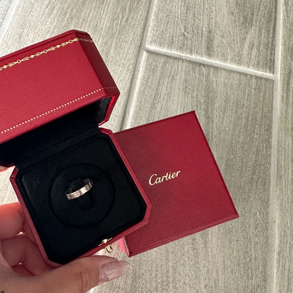 Cartier LOVE Wedding Ring Size 4.75 - Picture 4 of 8